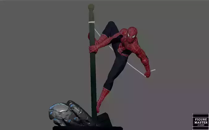 SPIDERMAN TOBEY MAGUIRE NO WAY HOME MCU MARVEL MOVIE 3D print model