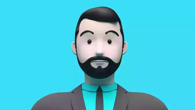 William businessman character 