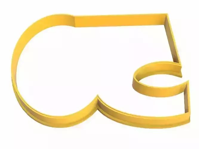 0251 Number 50 cookie cutter