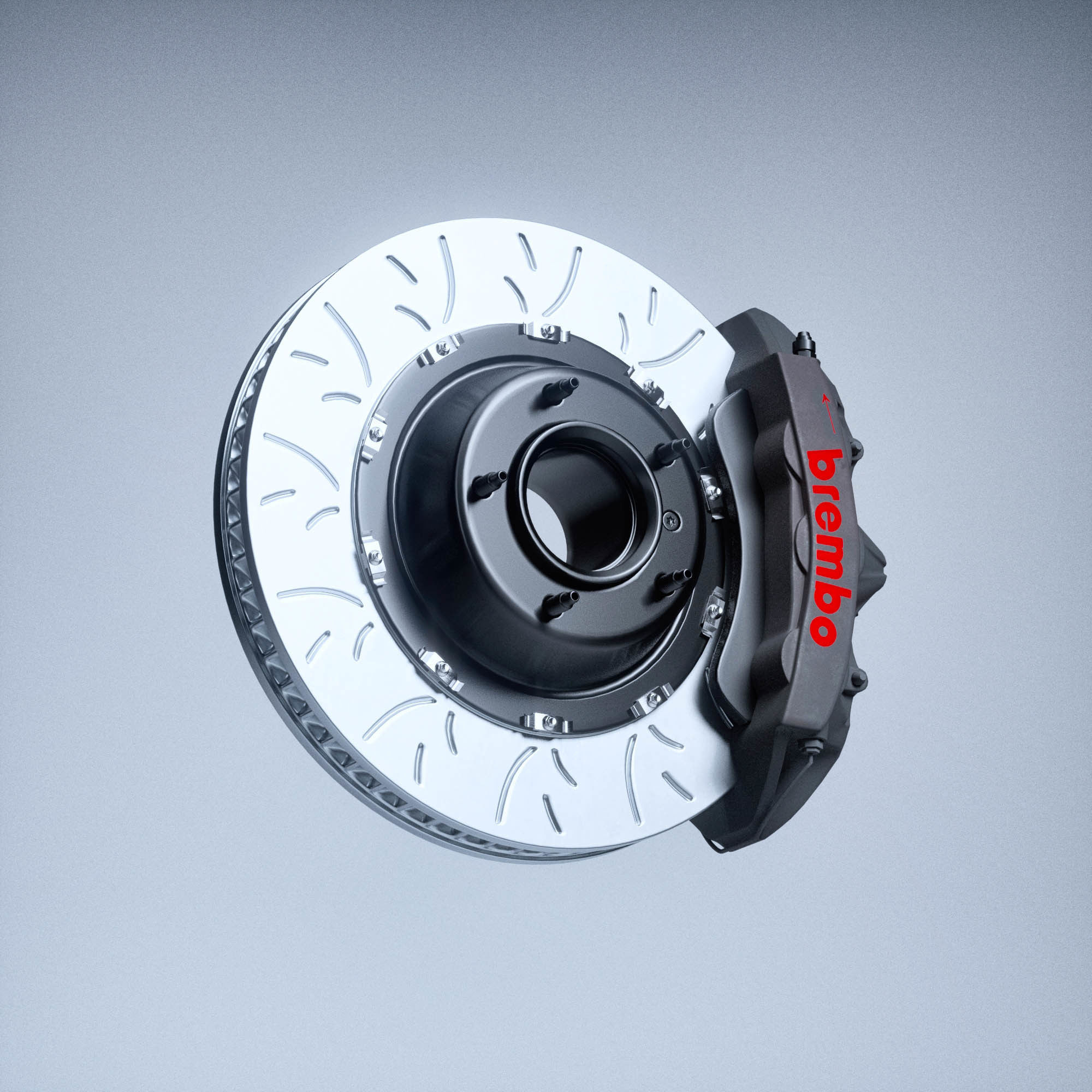HIGH PERFORMANCE BIG BRAKE KIT  Low-poly 3D model_1