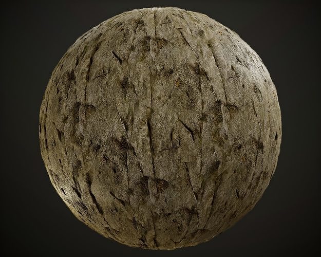Mossy Stone Seamless PBR Texture Texture