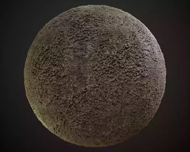 Mossy Concrete Seamless PBR Texture