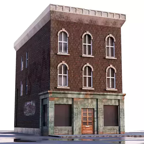 Biulding Asset1 Free low-poly 3D model