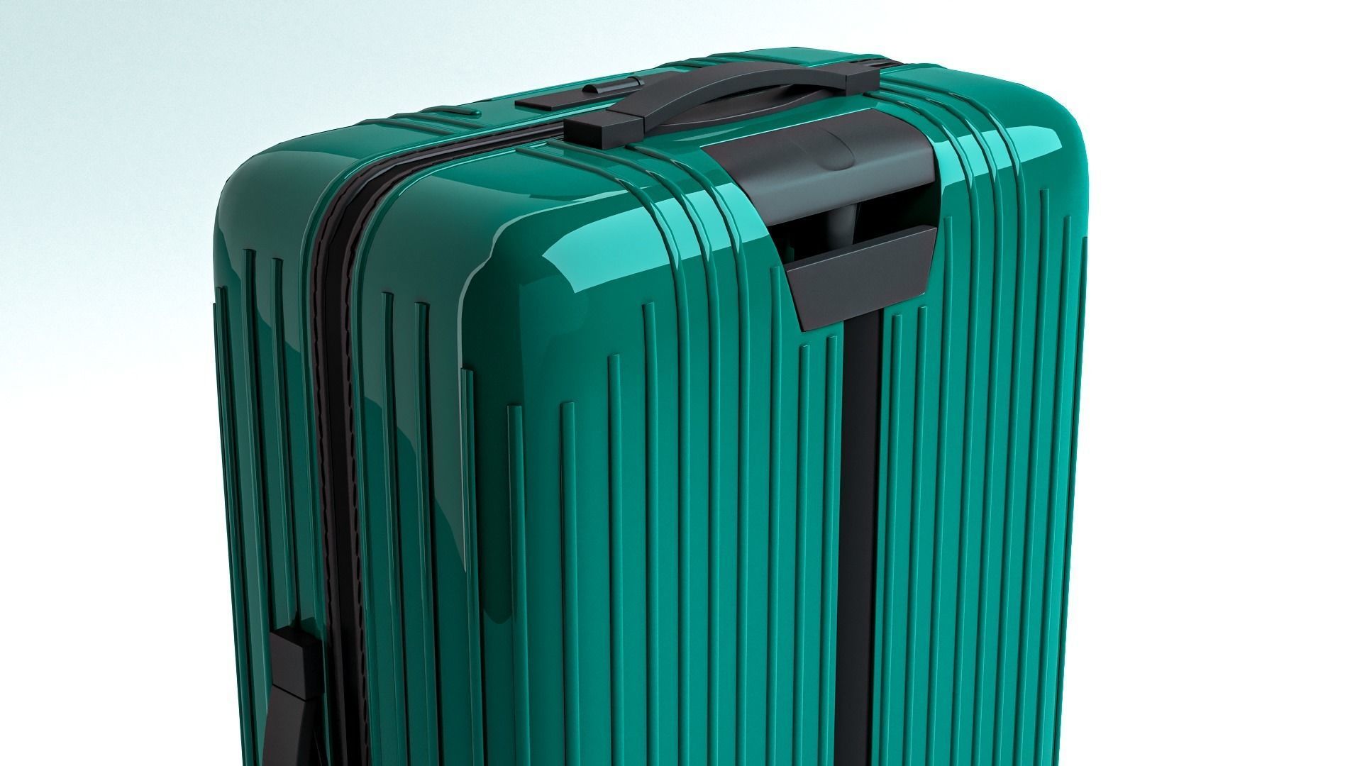 RIMOWA Essential Lite luggage suitcase  Low-poly 3D model_14