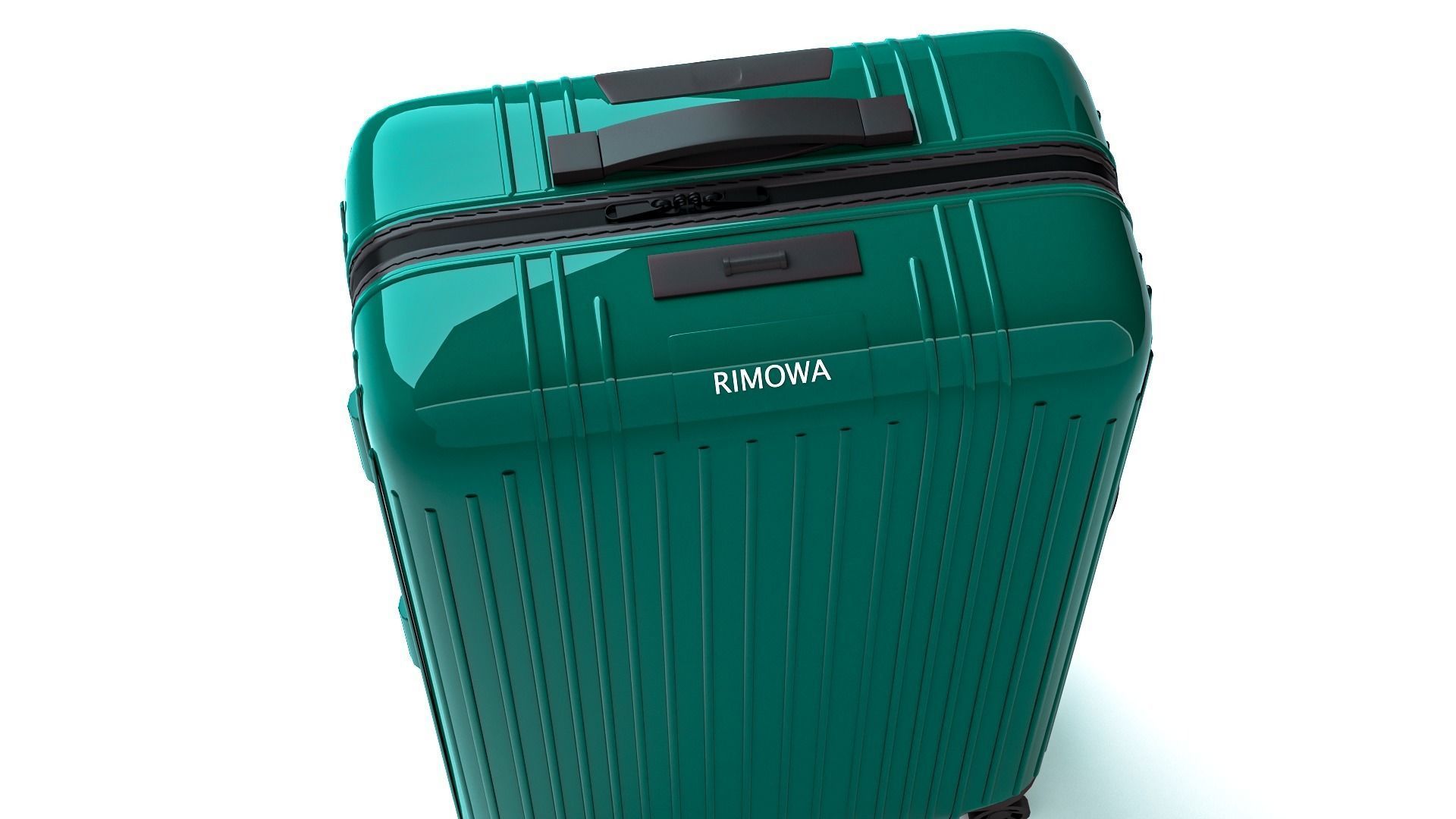 RIMOWA Essential Lite luggage suitcase  Low-poly 3D model_6