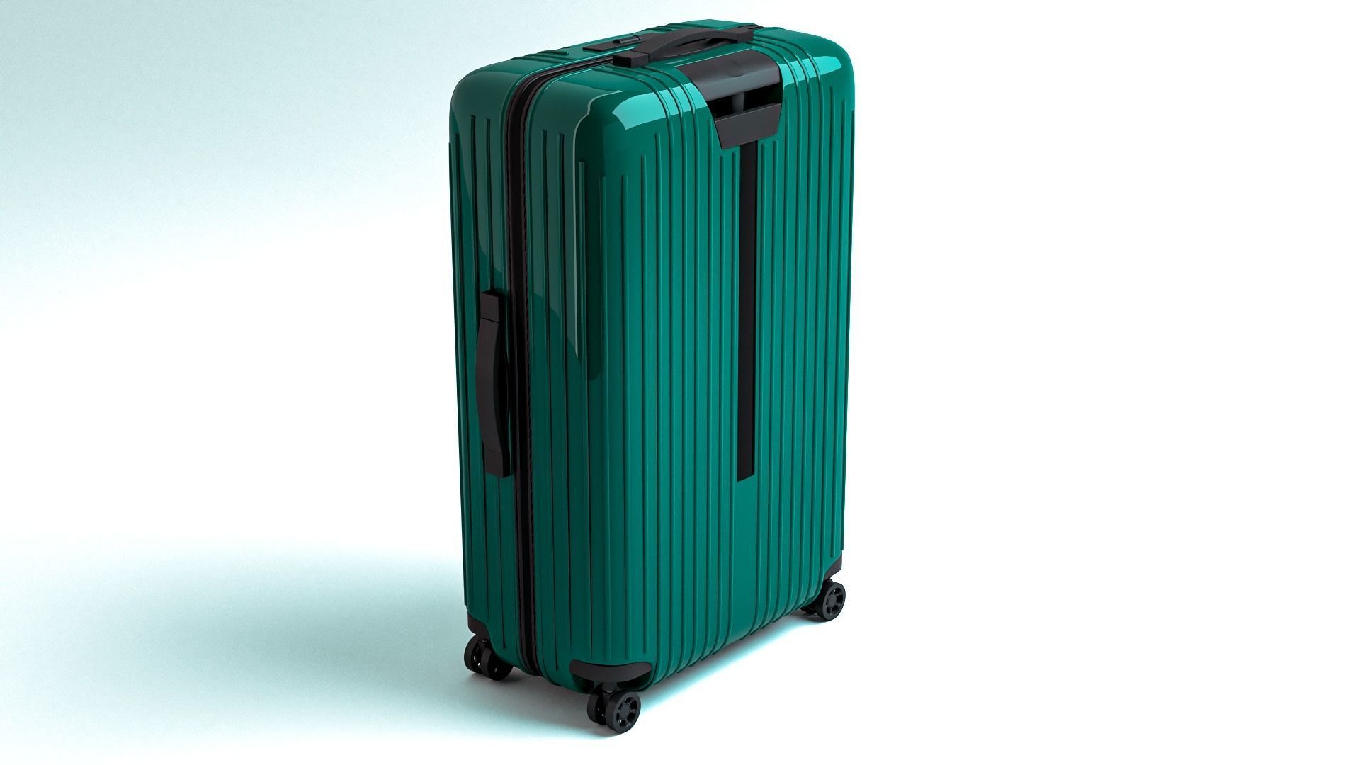 RIMOWA Essential Lite luggage suitcase  Low-poly 3D model_3