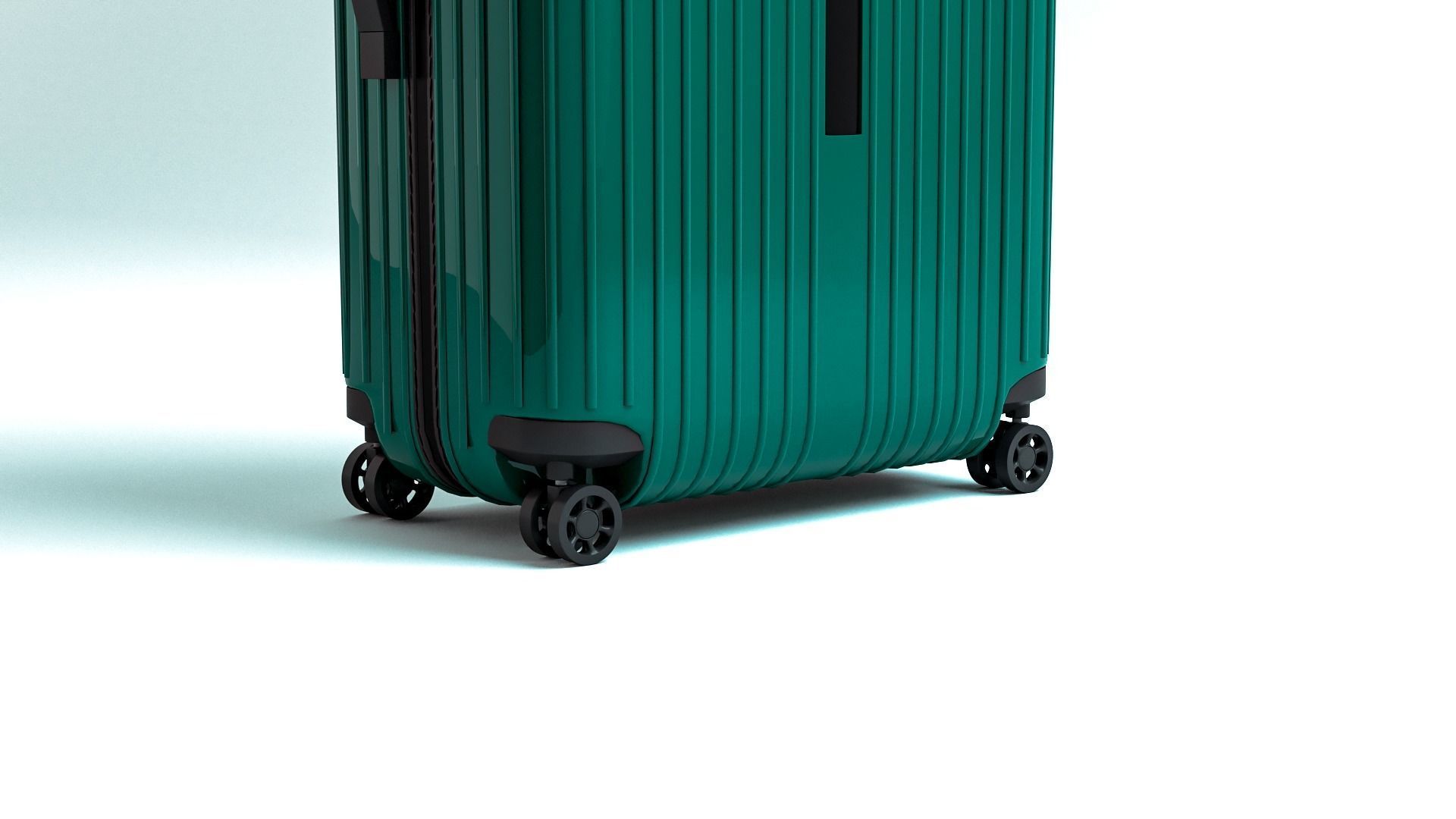 RIMOWA Essential Lite luggage suitcase  Low-poly 3D model_8