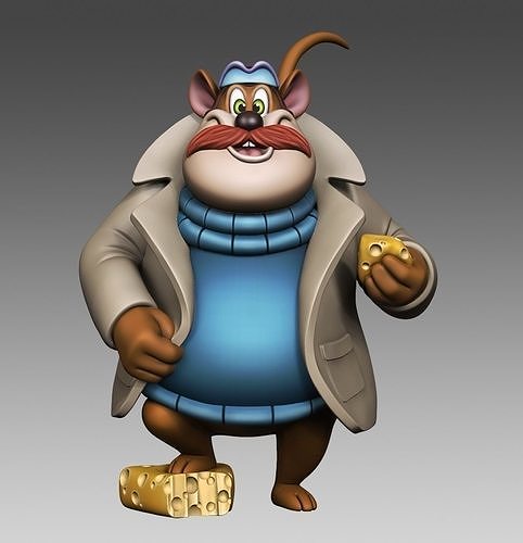 Monterey Jack 3D print model