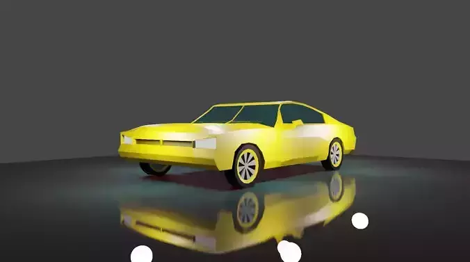 LOW POLY CAR simulator