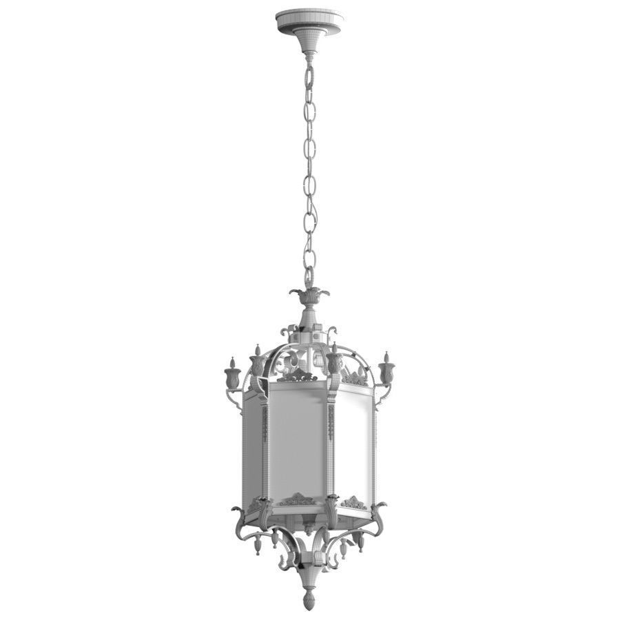 Streetlight Pendant Restoration Hardware 3D model_6