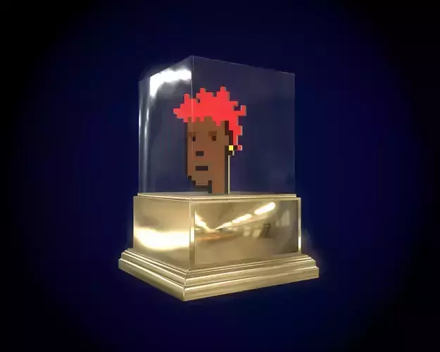 Gold Punk  3D model