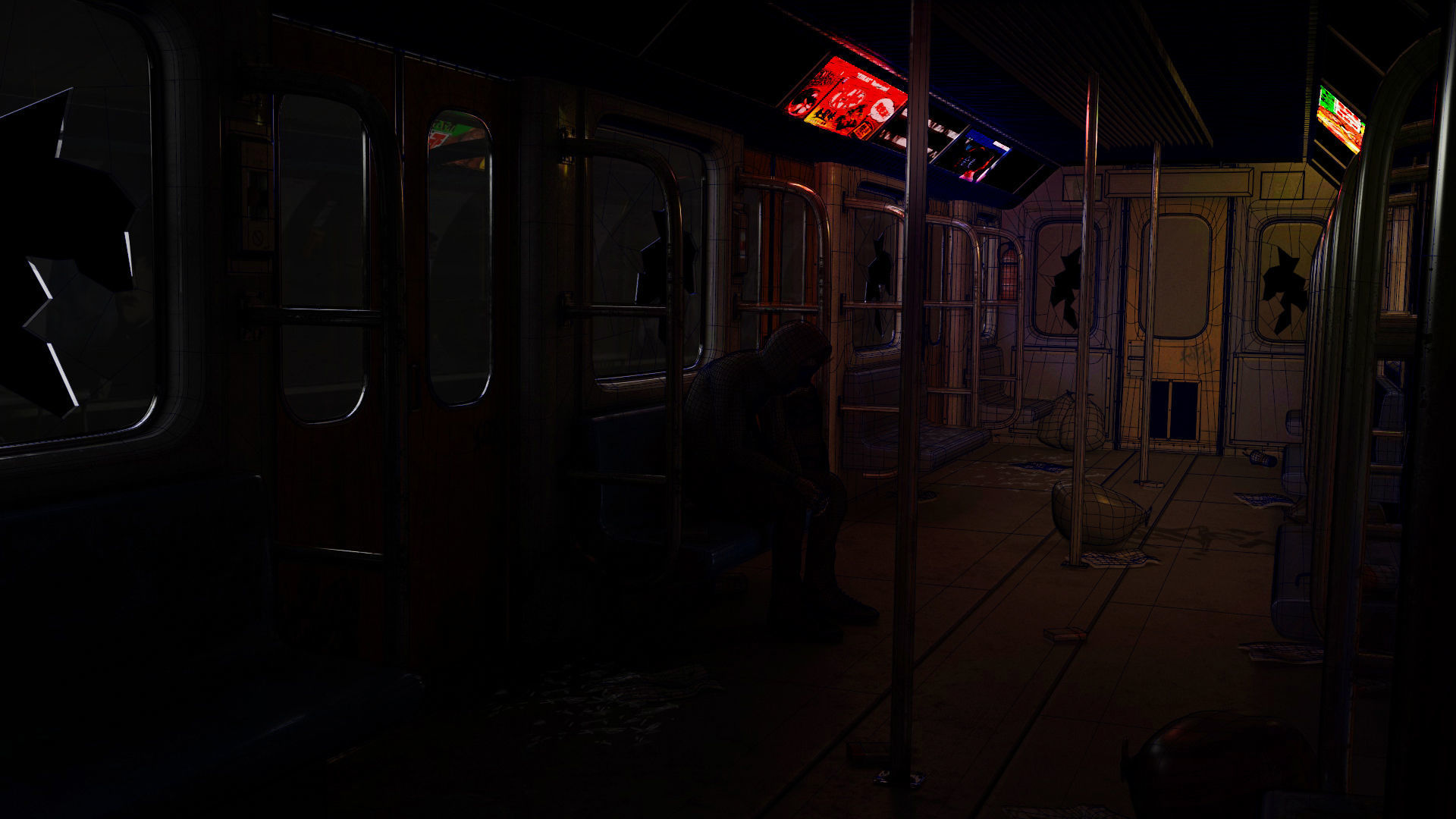 Abandoned Metro 3D model_2
