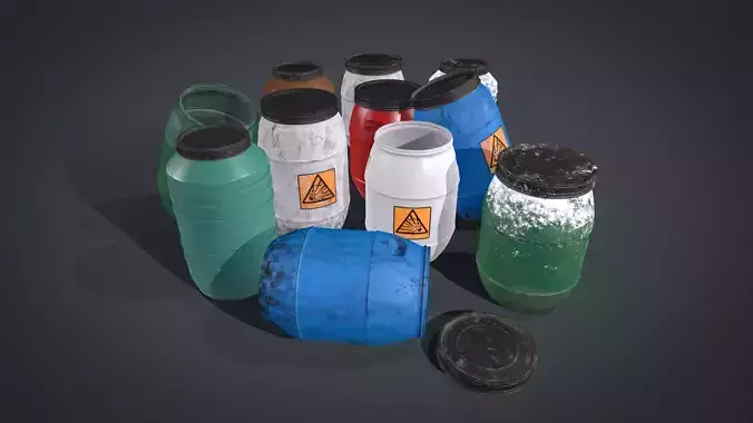 Plastic Barrels