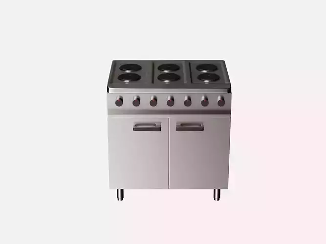  Electric Oven 3D Model