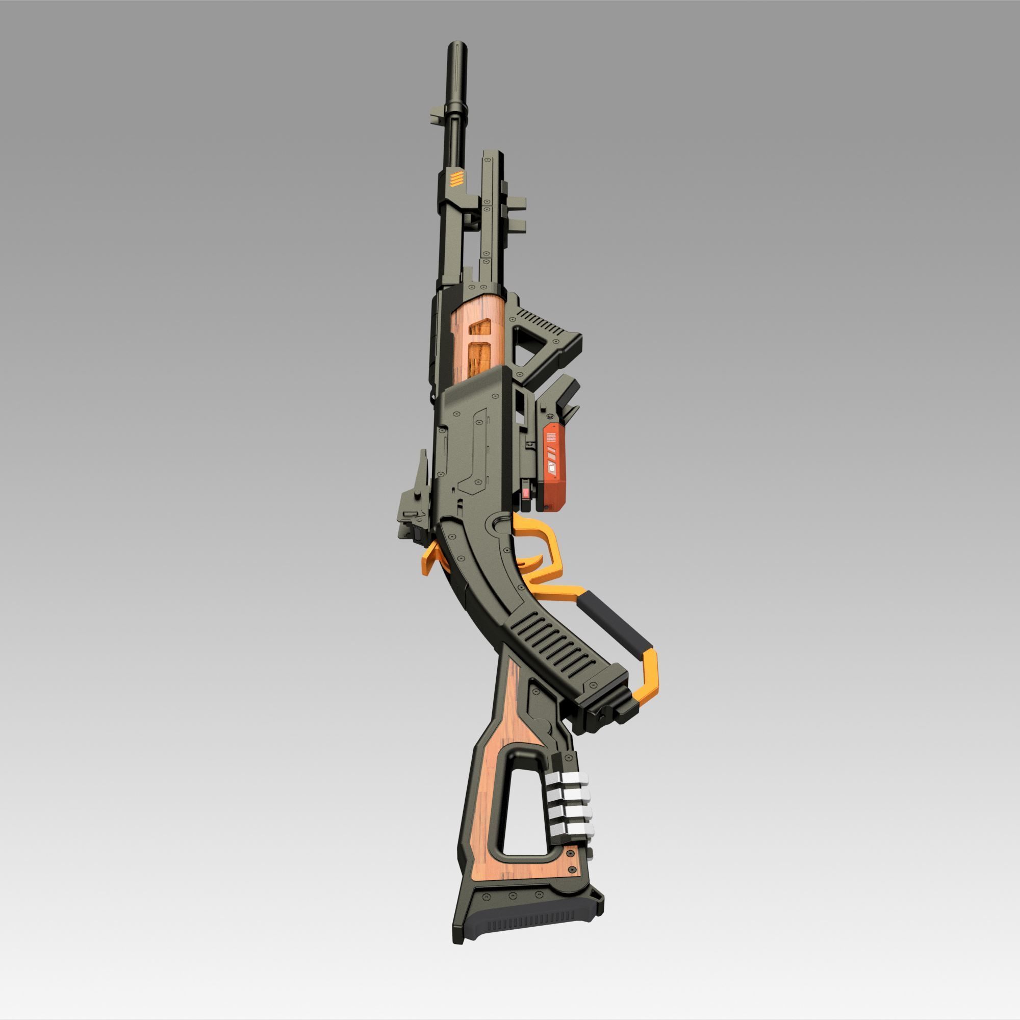 Apex Legends 3030 Repeater punchy lever action Assault 3D model CGTrader
