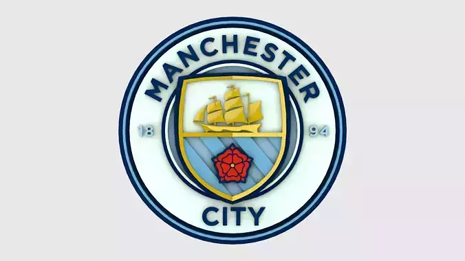 Manchester City Logo 3D model
