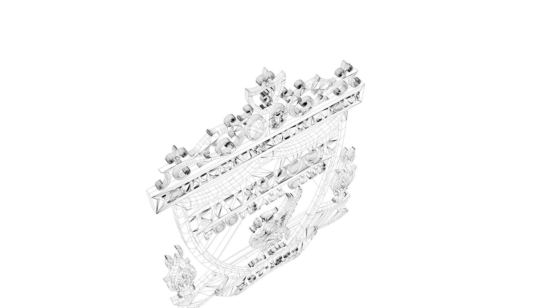 Liverpool Logo 3D model_10