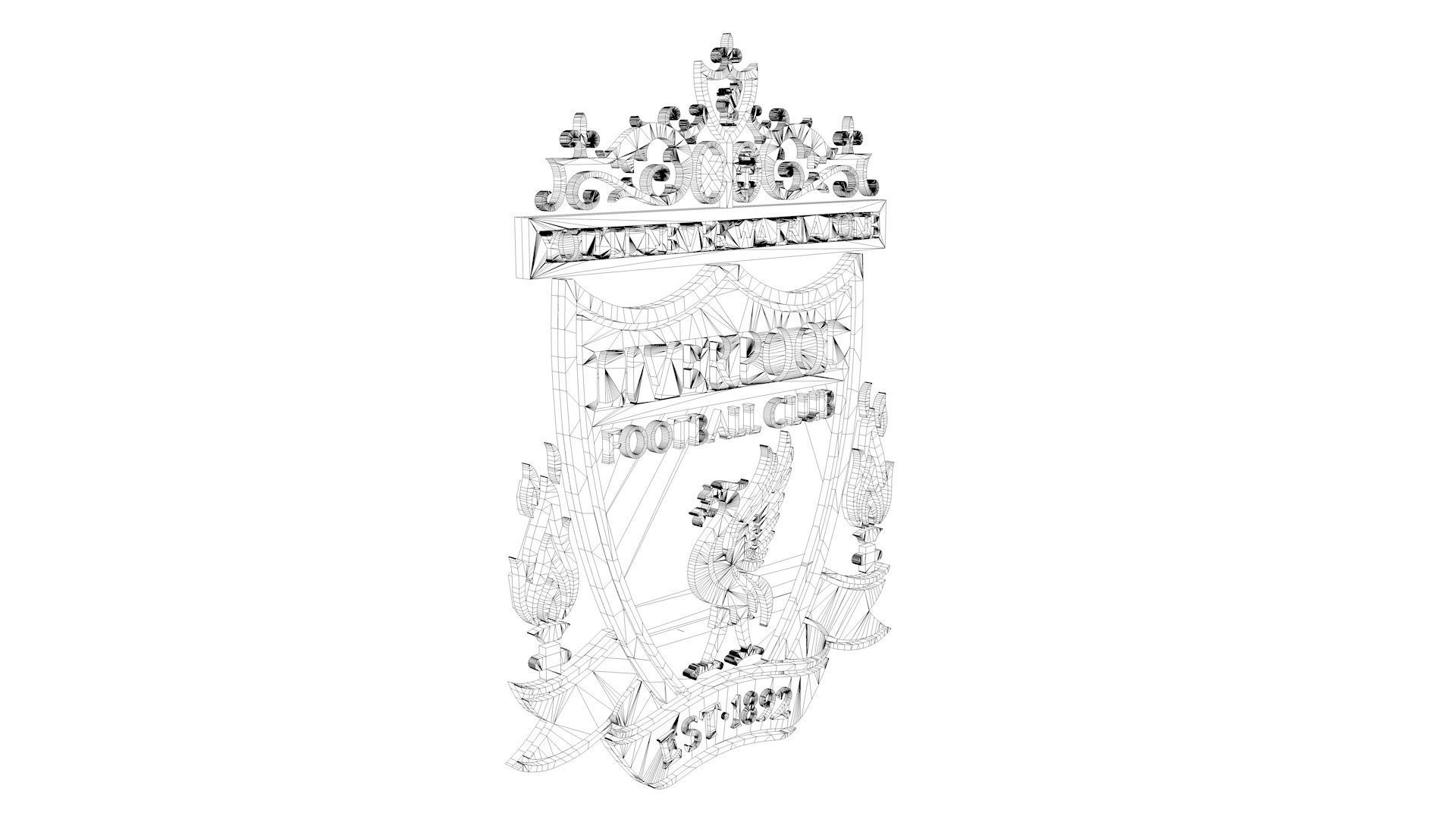 Liverpool Logo 3D model_9