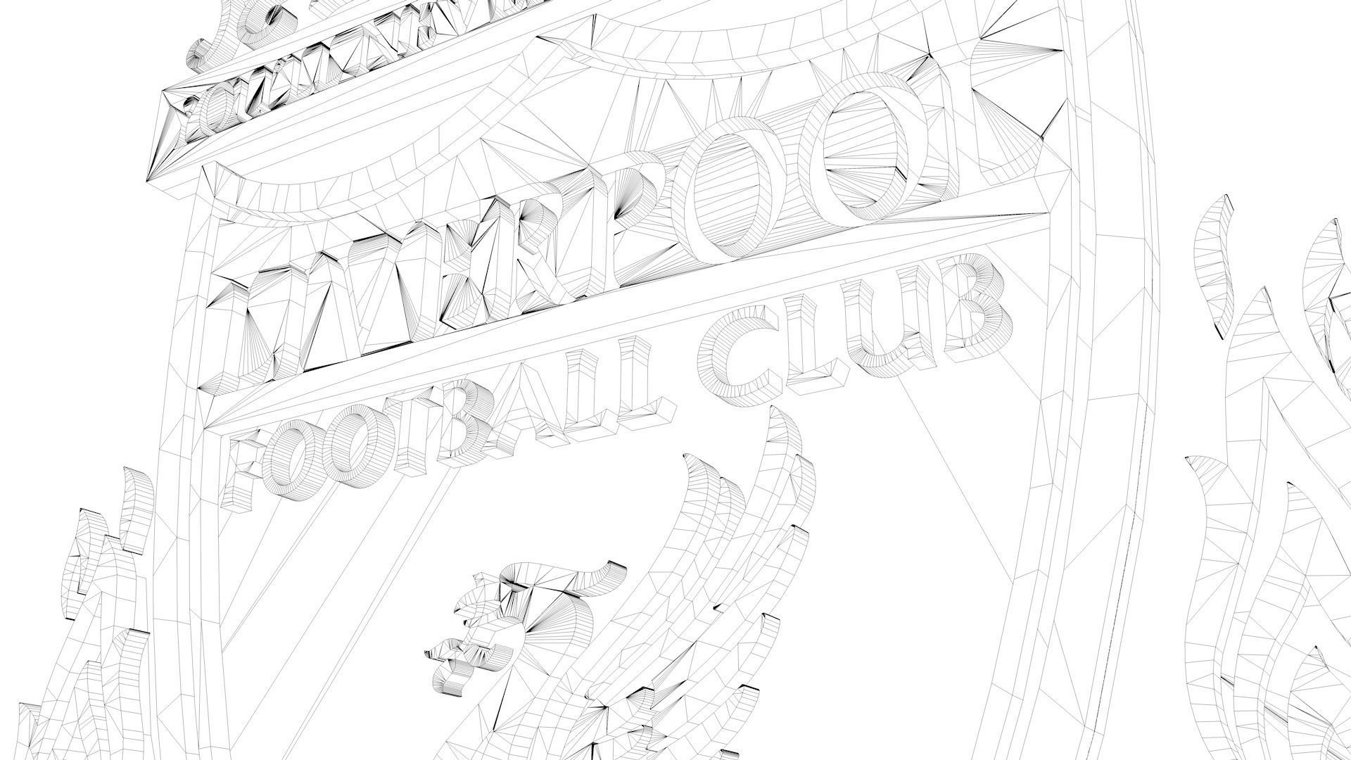 Liverpool Logo 3D model_11