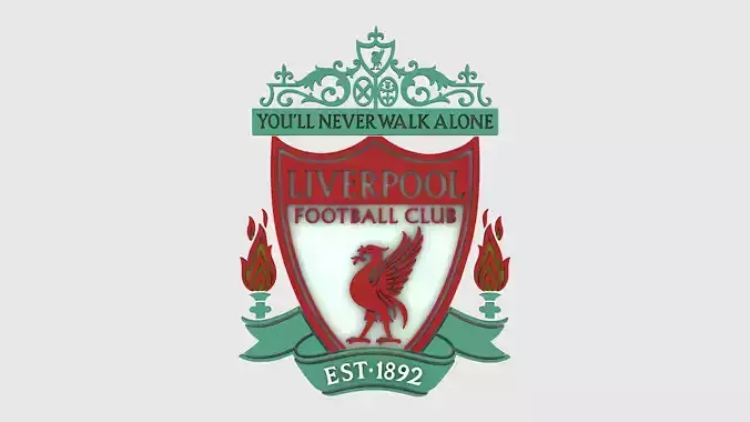 Liverpool Logo 3D model