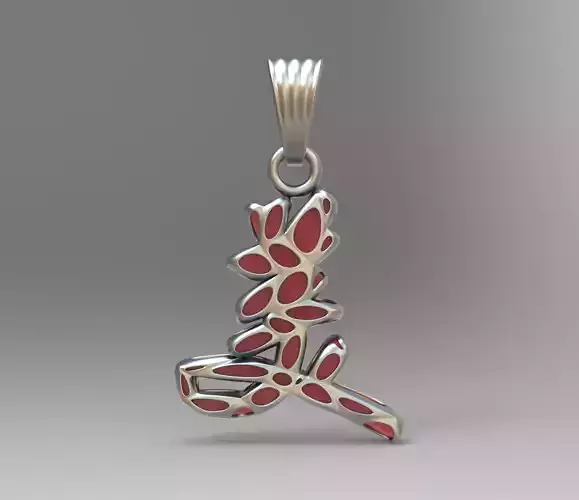 Chinese characters pendant