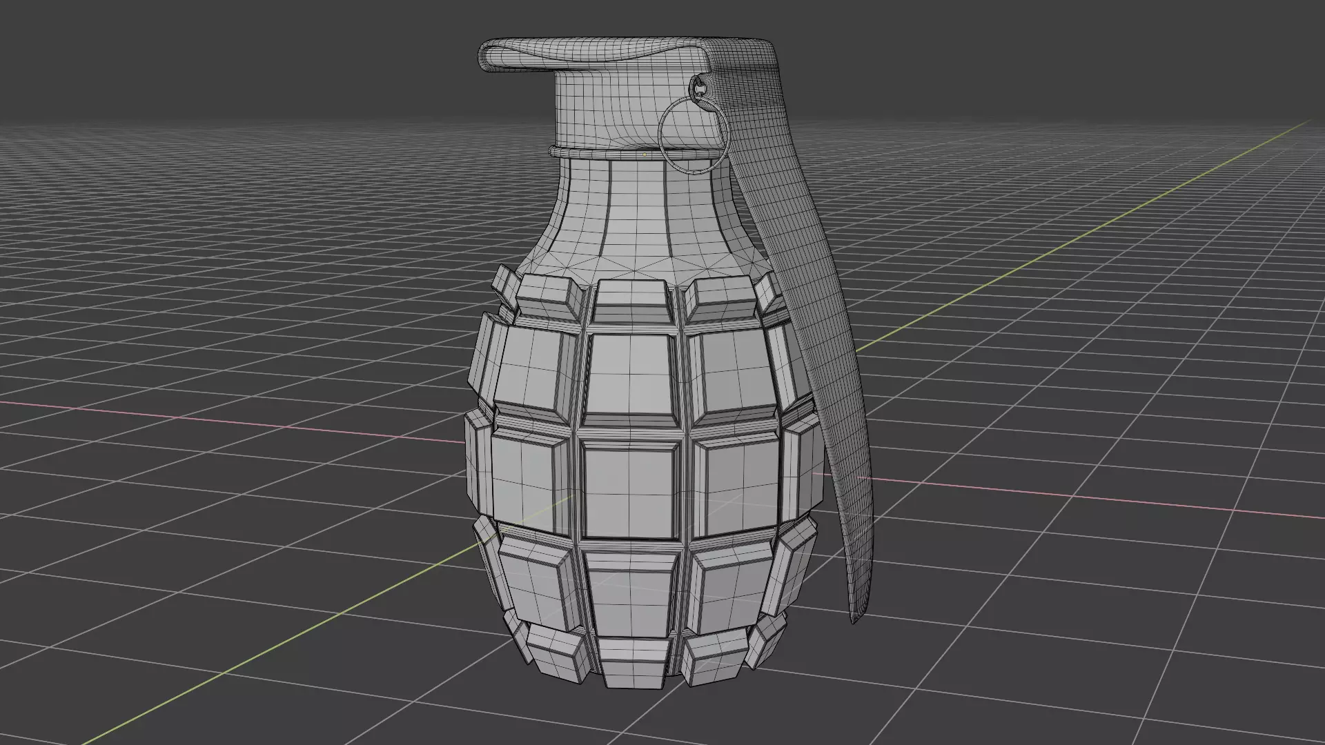 Hand grenade Free 3D model