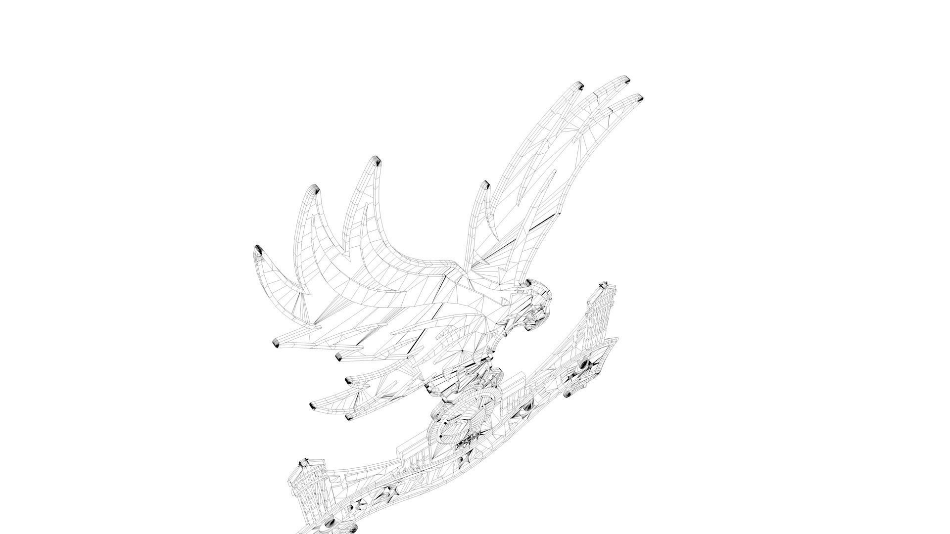 Crystal Palace Logo 3D model_10