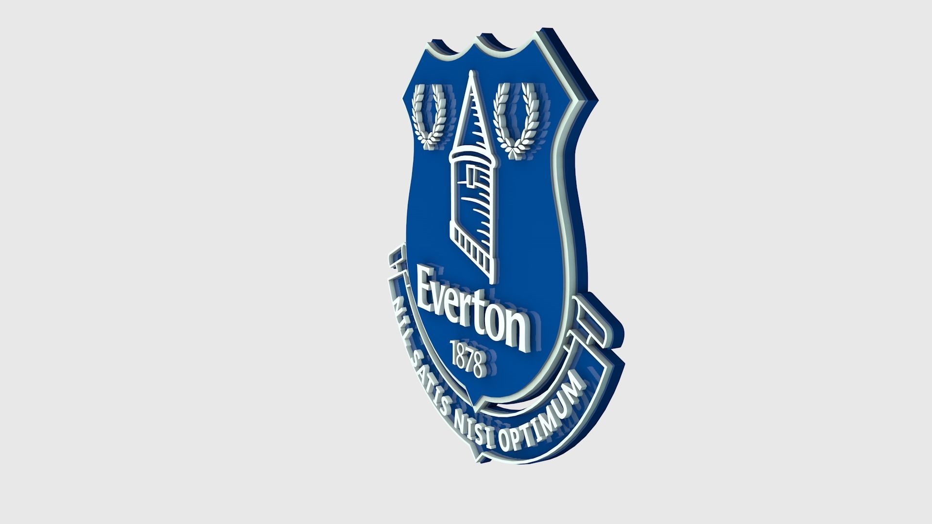 Everton Logo 3D model_2
