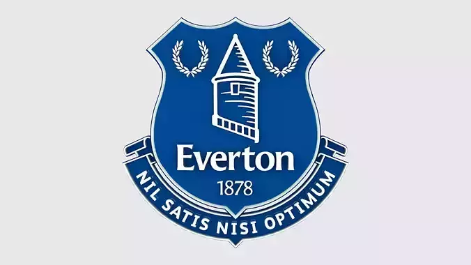Everton Logo 3D model