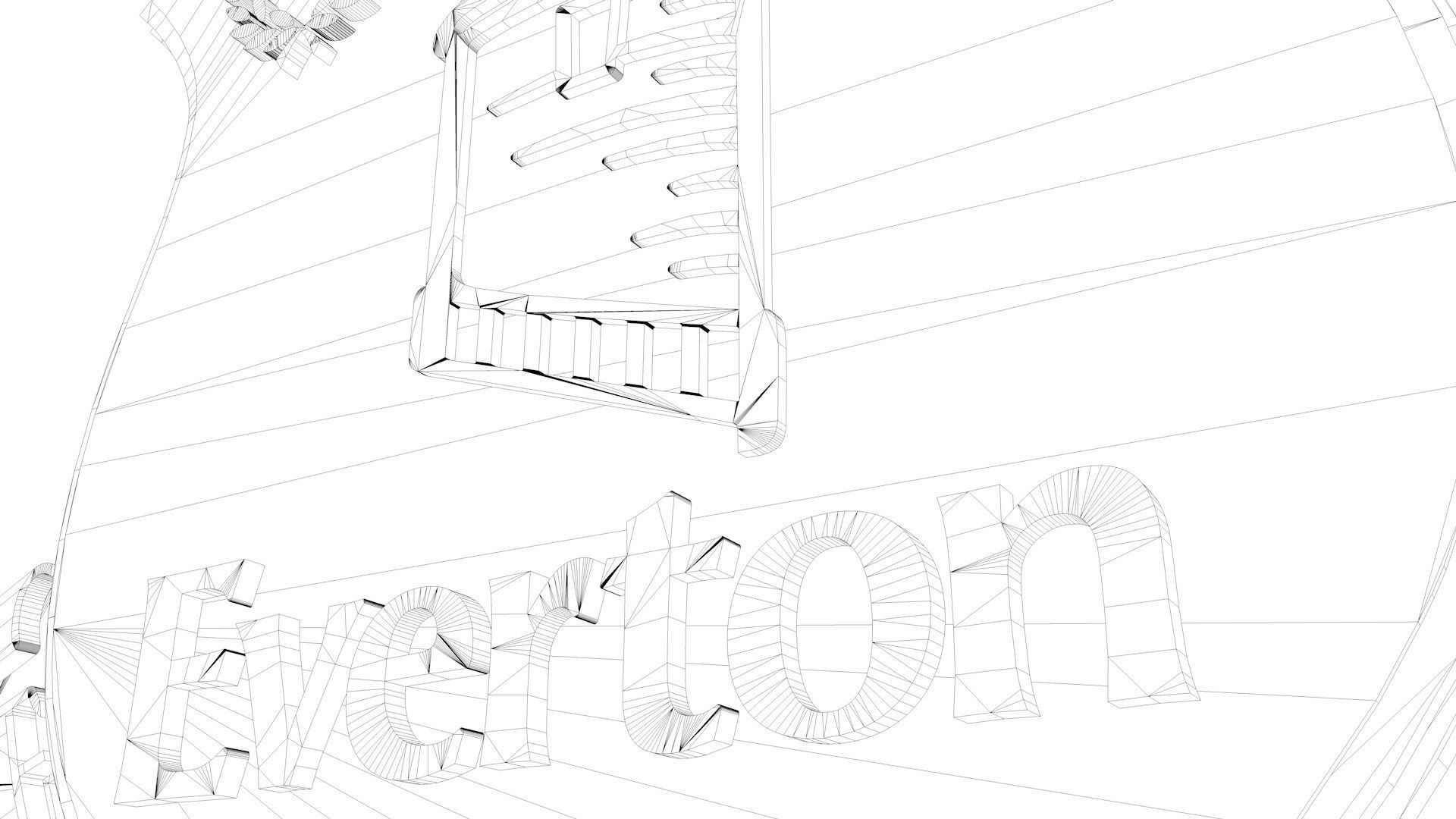 Everton Logo 3D model_11