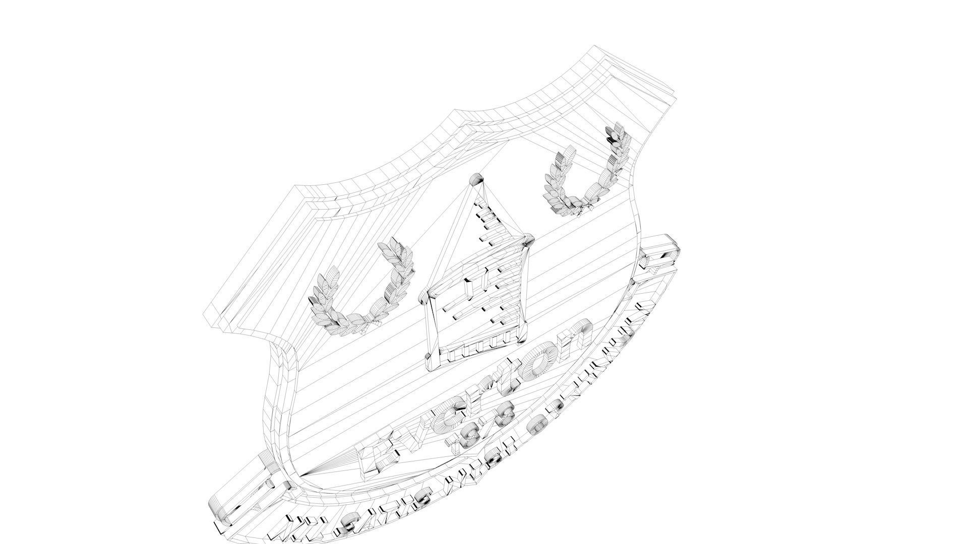 Everton Logo 3D model_10