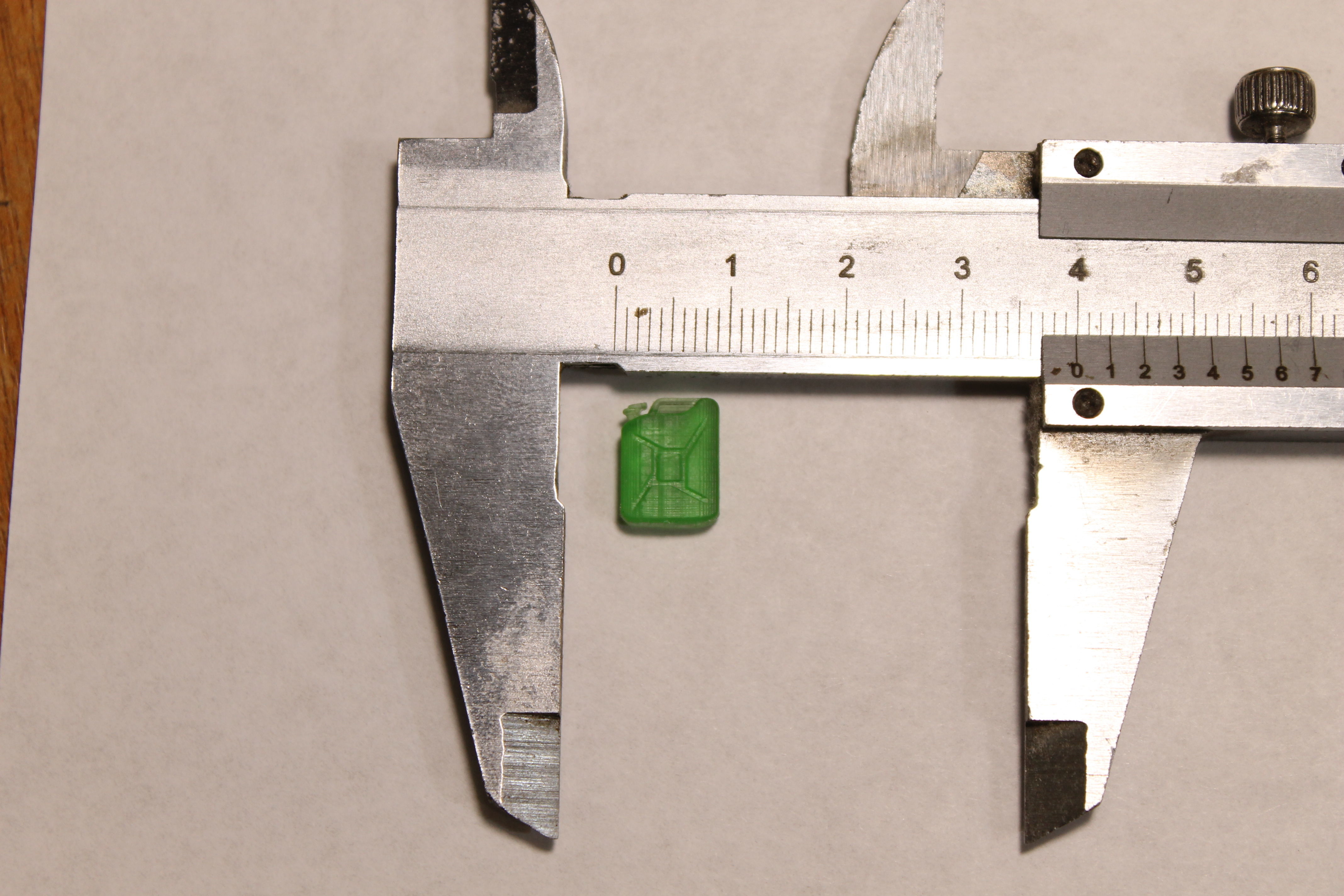 Metal canister 20L Scale model 1 43 3D print model_4