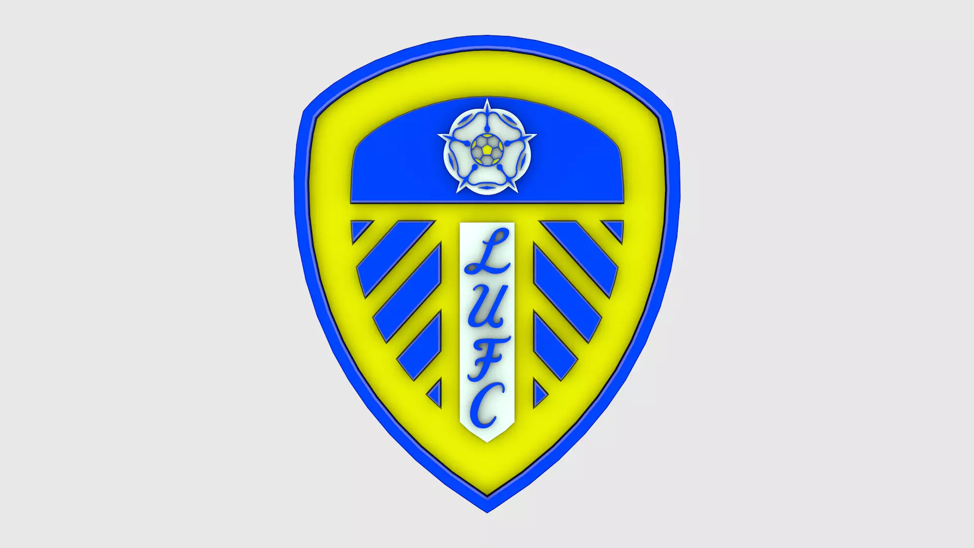 Leeds Logo 3D model_0