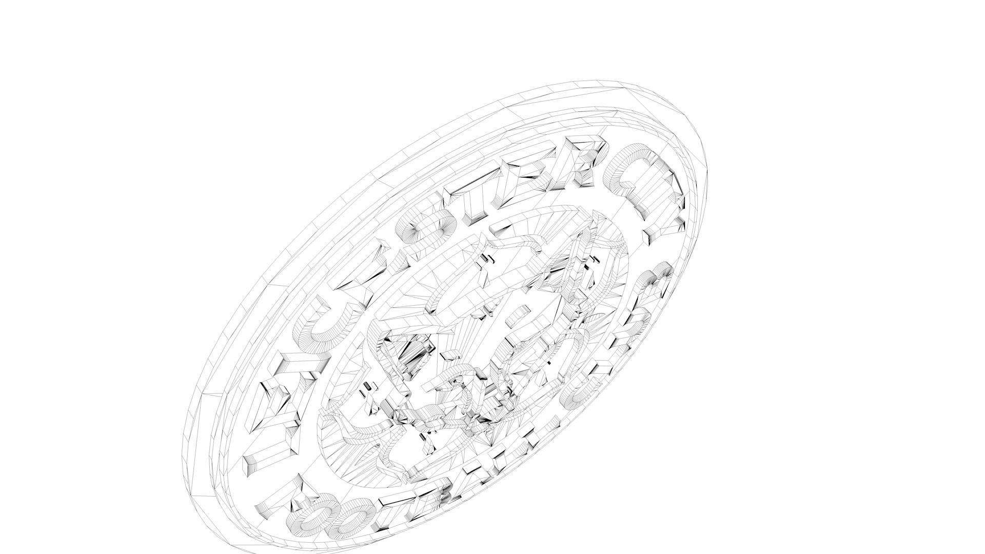 Leicester Logo 3D model_10