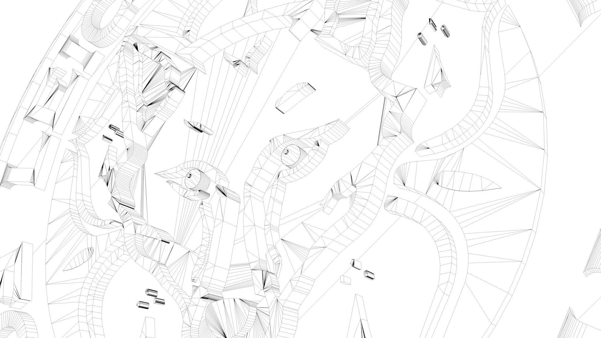 Leicester Logo 3D model_11