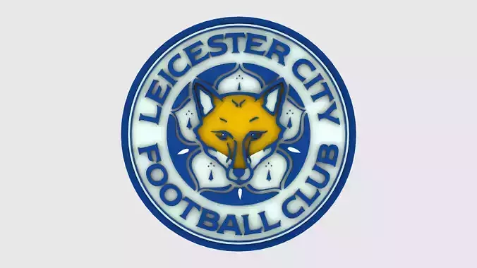 Leicester Logo 3D model