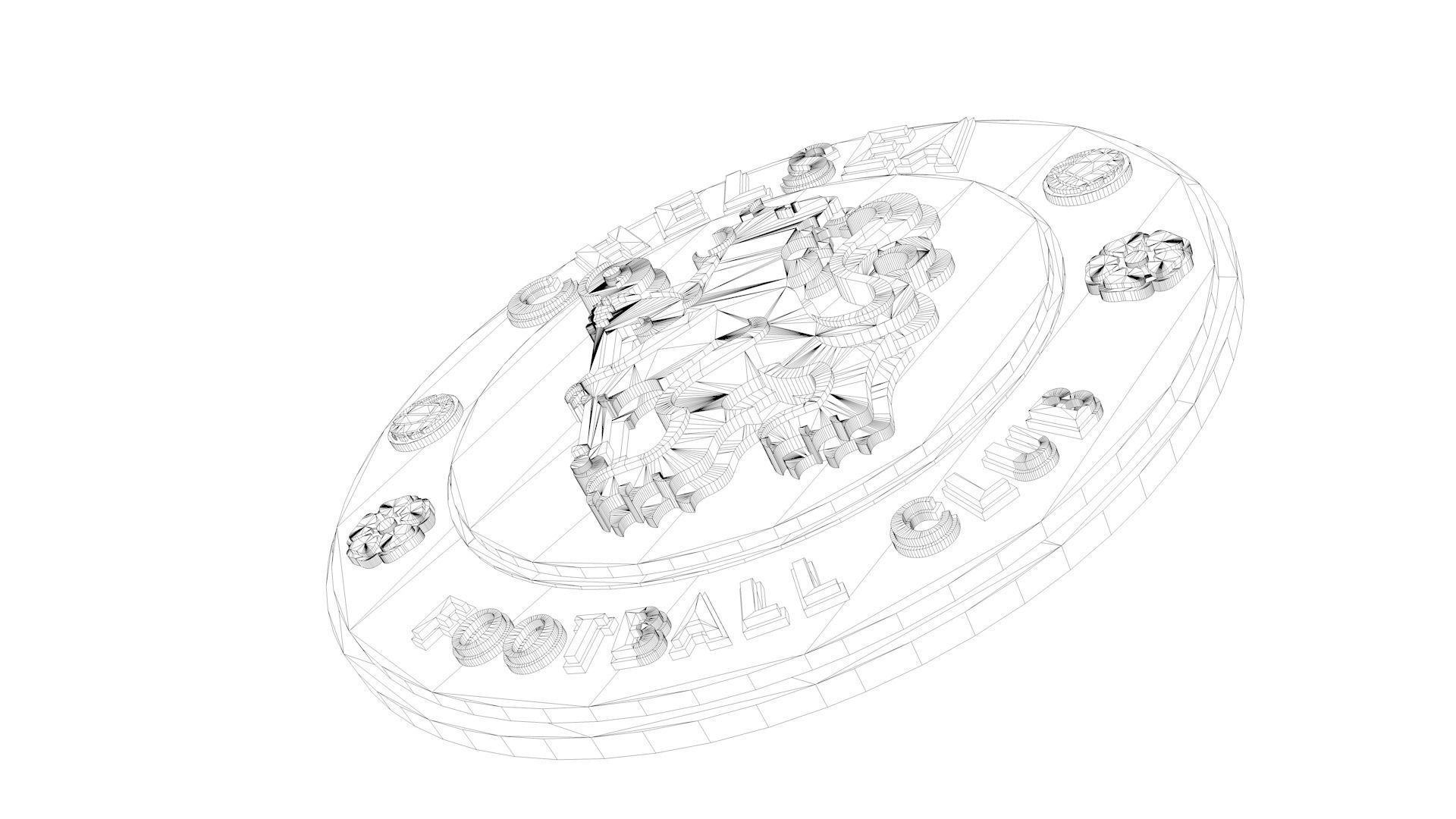 Chelsea Logo 3D model_7