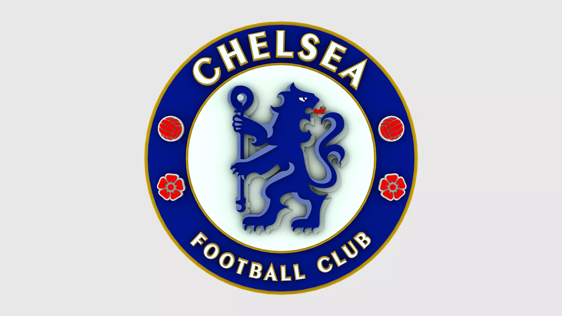 Chelsea Logo 3D model_0