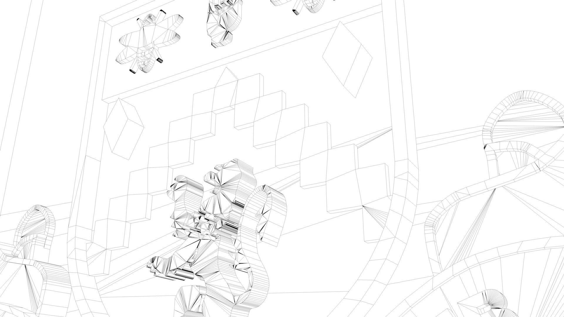 Burnley Logo 3D model_11