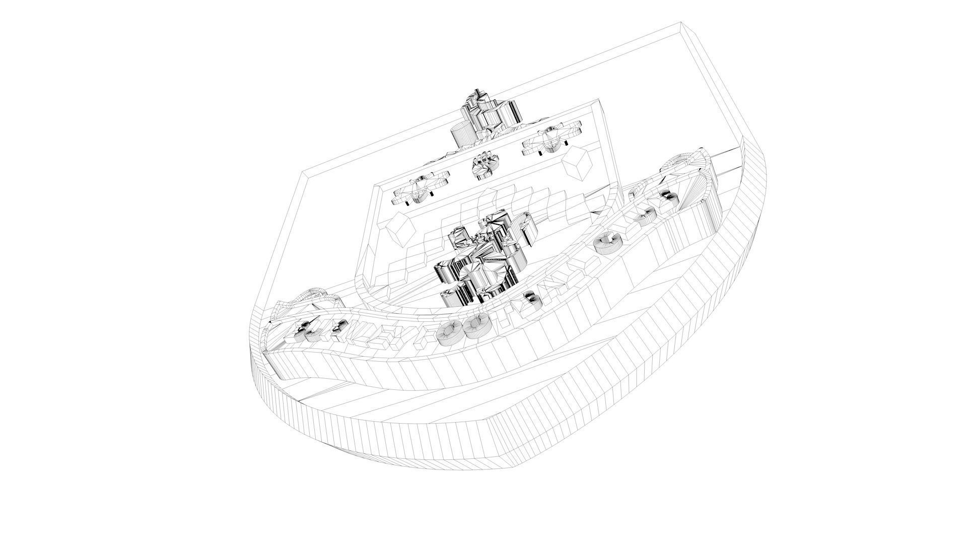 Burnley Logo 3D model_7