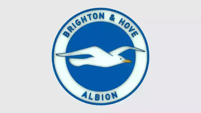 Brighton Logo 3D model