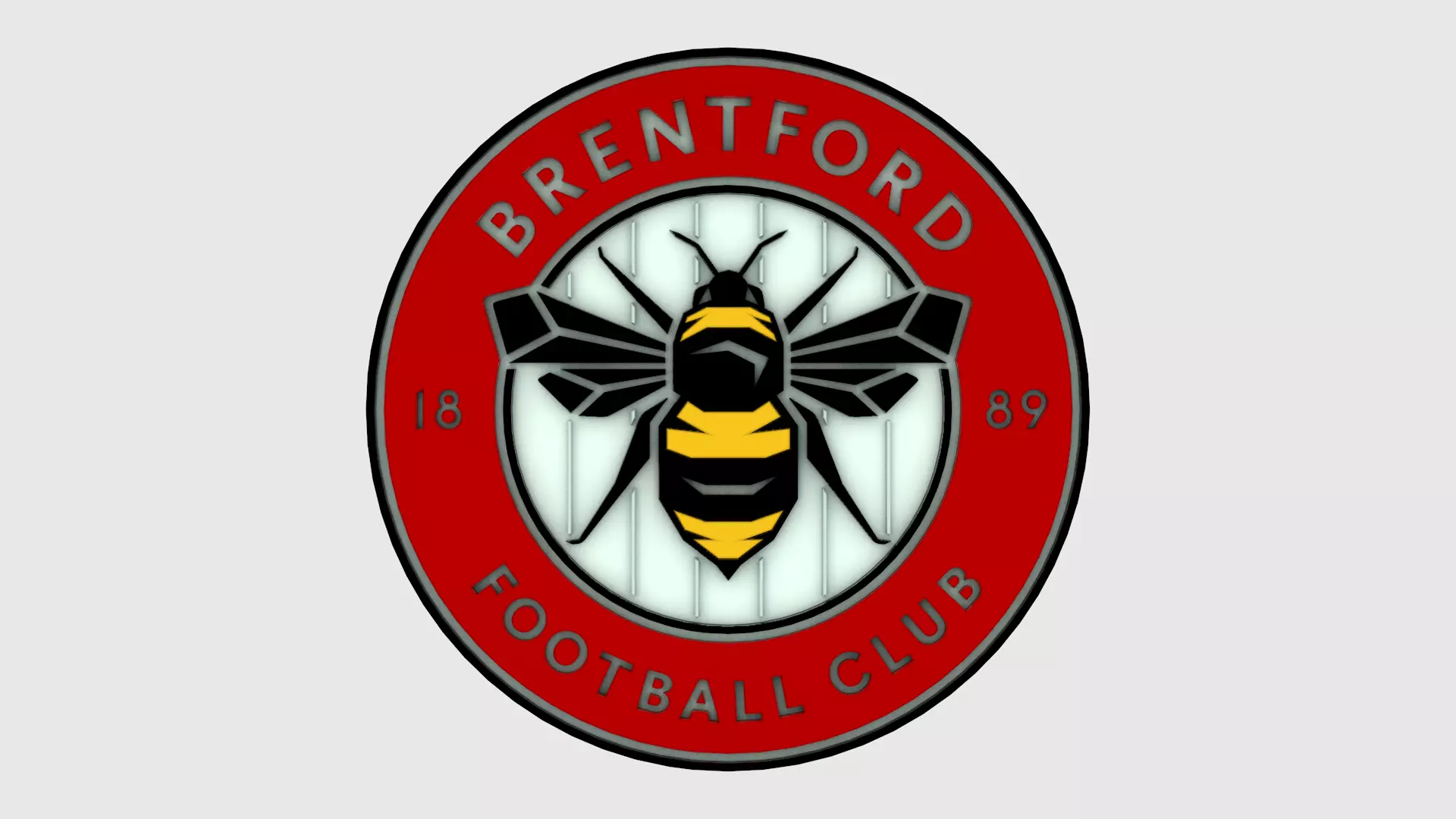 Brentford Logo 3D model_0