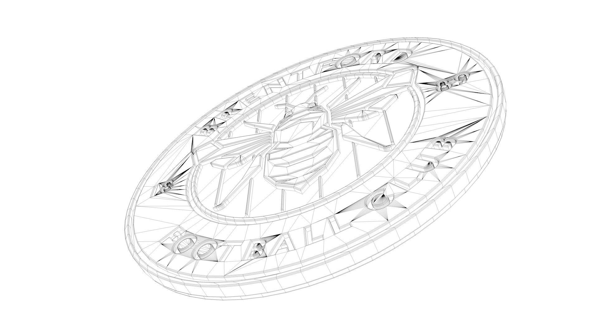 Brentford Logo 3D model_7