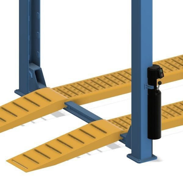 3d resin printable model car garage lift 3D print model_2