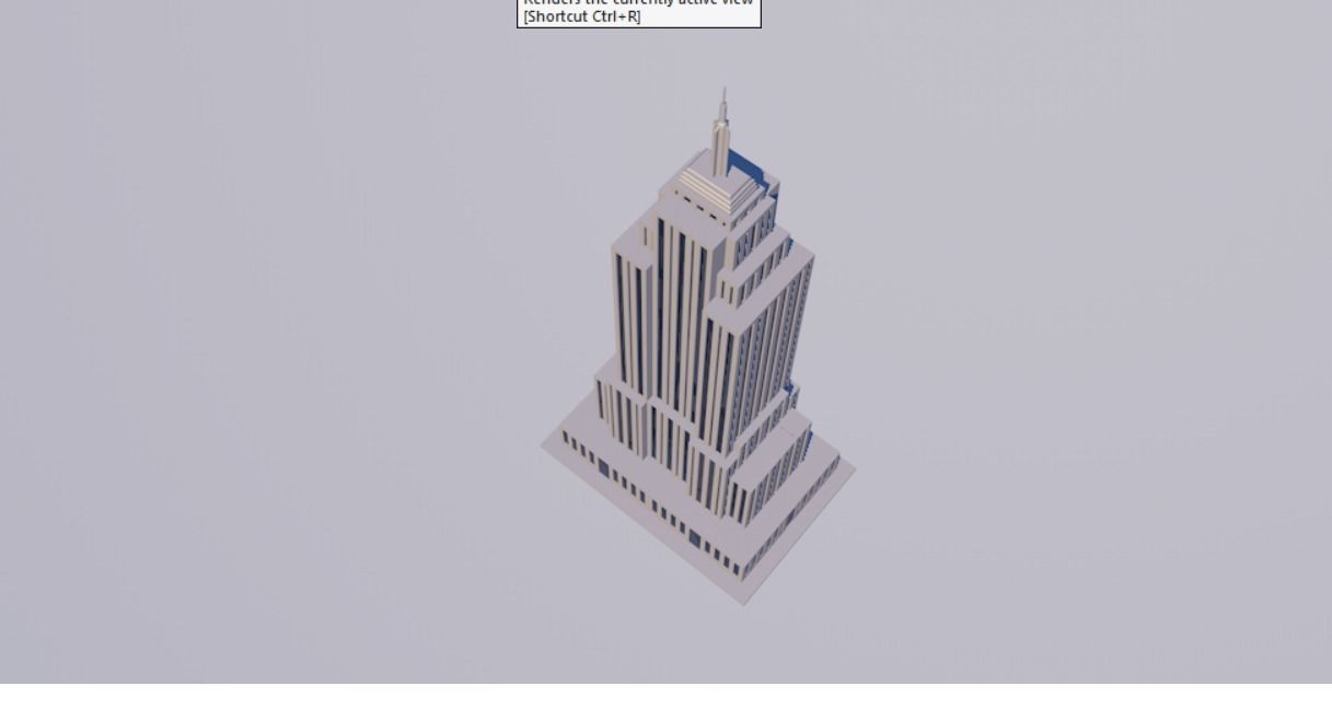 Empire State Building 3D model_2