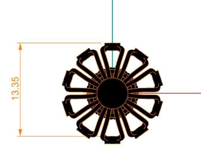 Pendant with Ball  3D print model_4