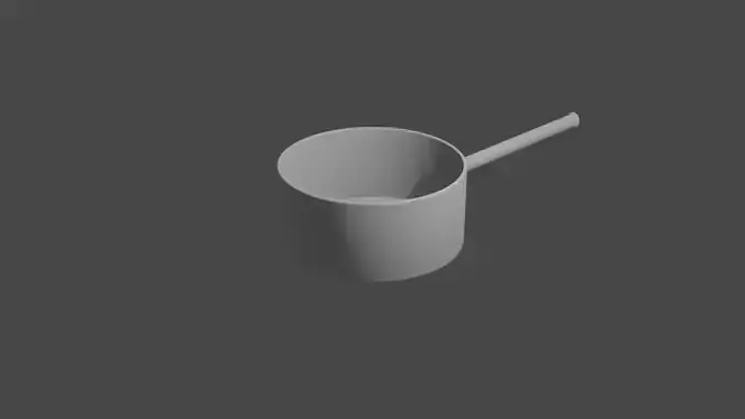 Kitchen cup with handle