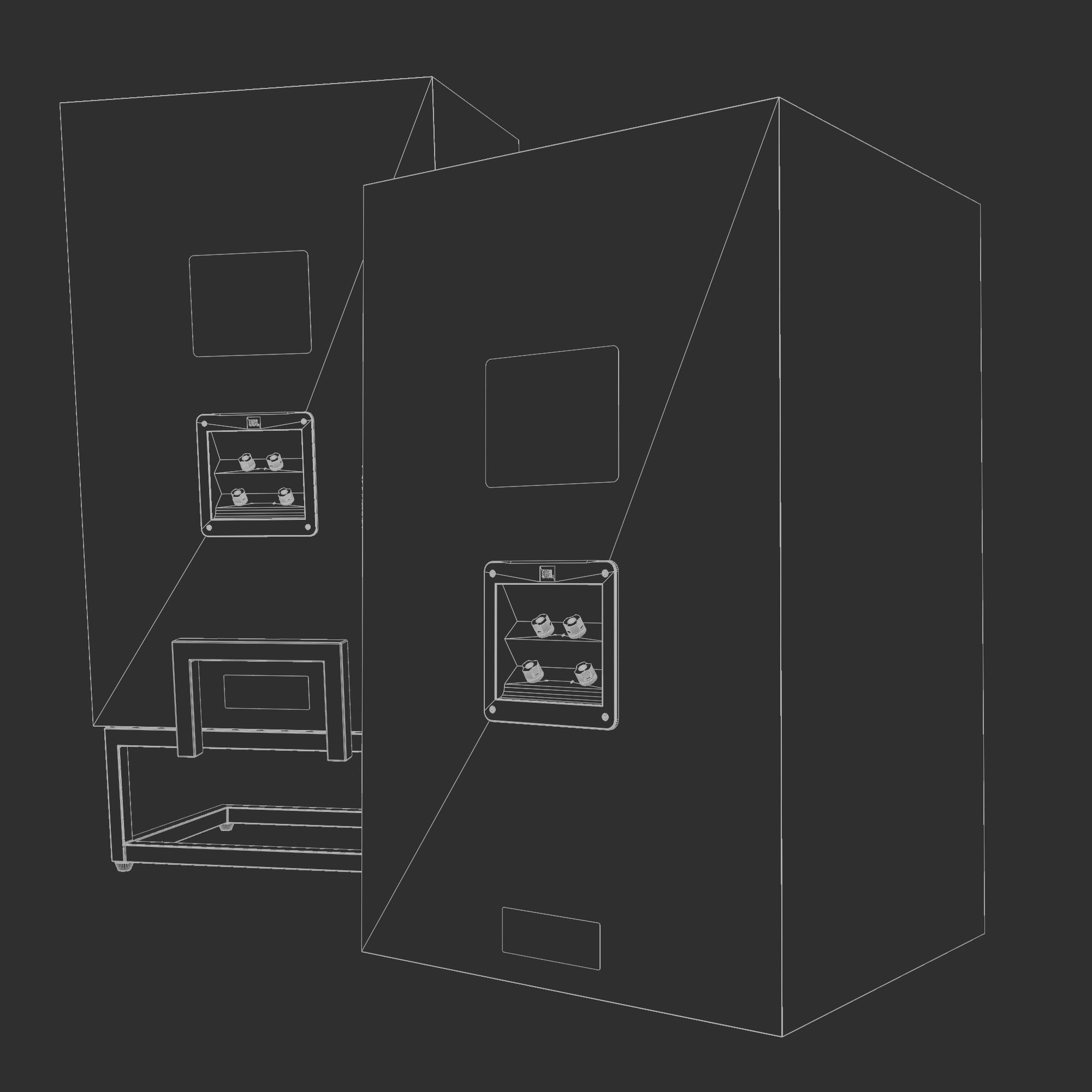 JBL L100 Classic 75th Anniversary Edition 3D model_18