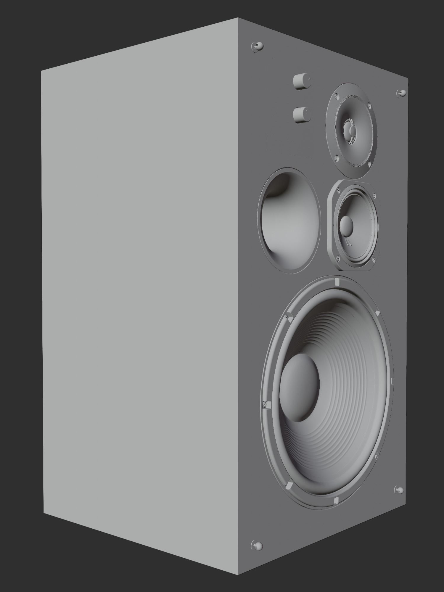 JBL L100 Classic 75th Anniversary Edition 3D model_15