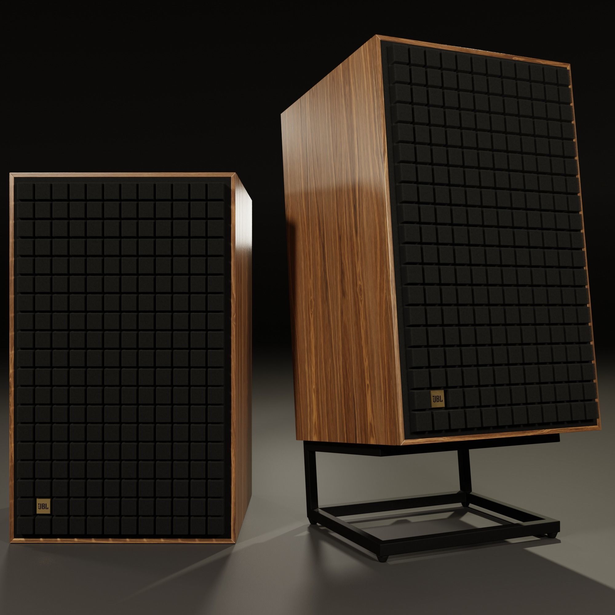 JBL L100 Classic 75th Anniversary Edition 3D model_6
